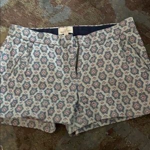 Marine layer patterned shorts